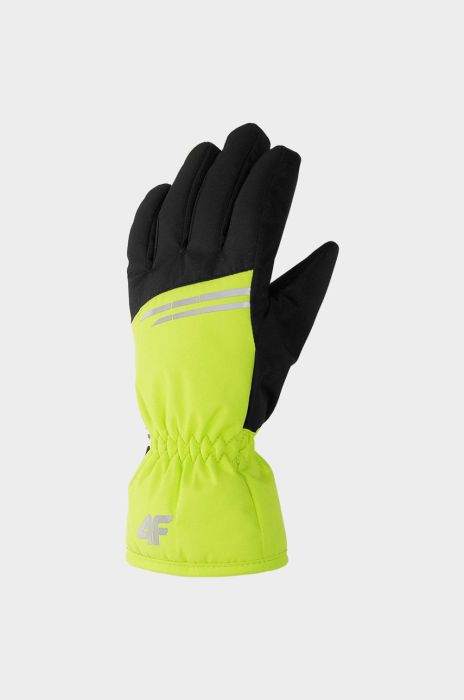 Дитячі рукавички 4F колір зелений Дитячі рукавички 4F колір зелений