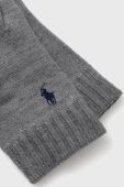 Вовняні рукавички Polo Ralph Lauren чоловічі колір сірий (2714406)