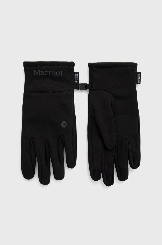 Рукавички Marmot Infinium Windstopper Softshell чоловічі колір чорний