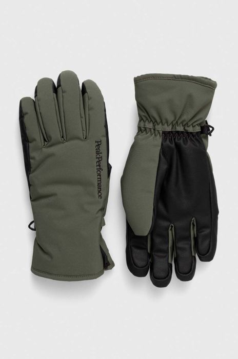 Лижні рукавички Peak Performance Unite колір зелений (3628938)