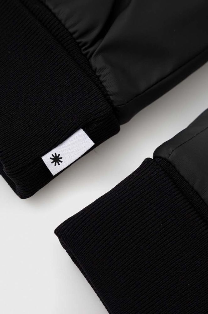 Рукавички Rains 16070 Puffer Mittens колір чорний фото 2