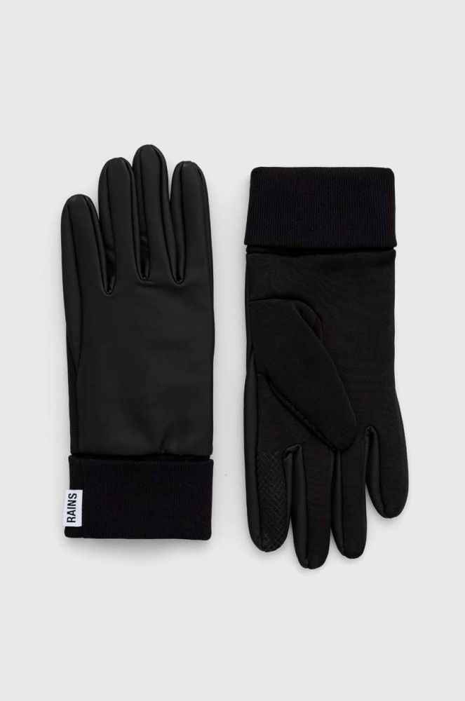 Рукавички Rains 16720 Gloves колір чорний