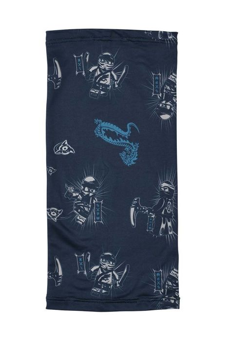 Дитячий снуд Lego Wear колір синій візерунок