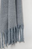 Шарф Only жіночий меланж колір блакитний