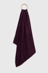 Шарф Pieces жіночий колір фіолетовий однотонний (2879144)