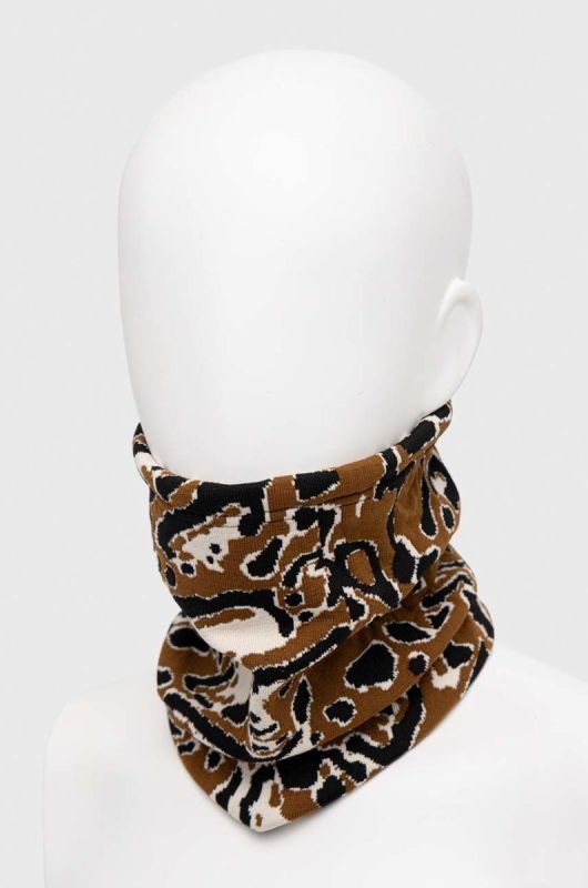 Снуд Newland Yasmin жіночий колір коричневий візерунок фото 2
