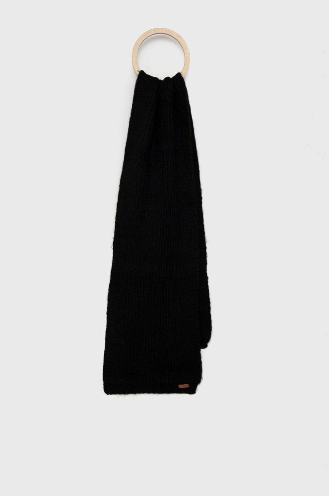 Дитячий шарф Pepe Jeans колір чорний однотонний