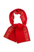 Дитячий шарф Michael Kors колір червоний з принтом