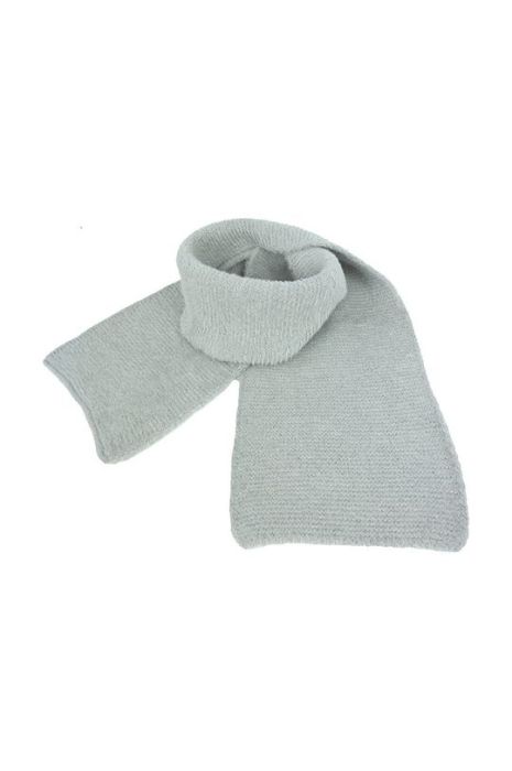 Дитячий шарф Jamiks колір сірий однотонний (2704028)