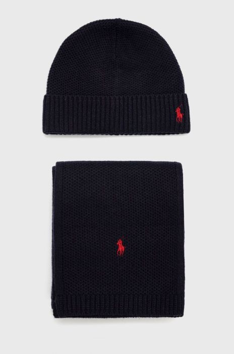 Вовняний комплект Polo Ralph Lauren колір синій