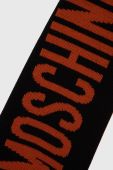 Шарф Moschino чоловічий колір помаранчевий візерунок