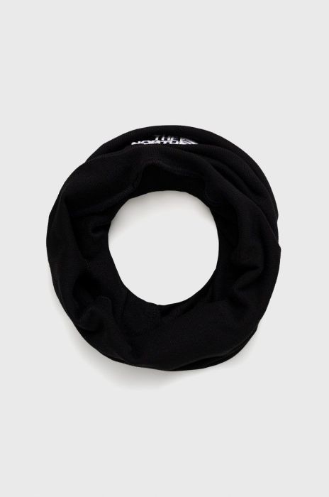 Снуд The North Face колір чорний з аплікацією