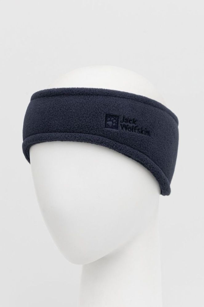 Пов'язка на голову Jack Wolfskin Vertigo колір синій фото 2