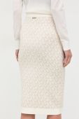 Спідниця MICHAEL Michael Kors колір бежевий midi олівець