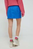 Спідниця Only mini пряма колір блакитний