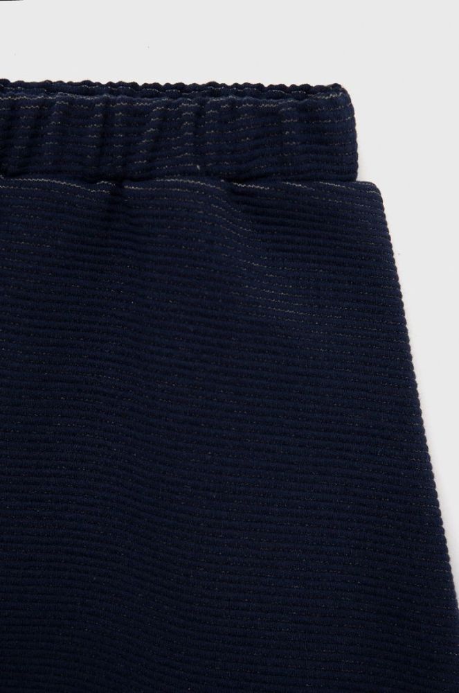 Дитяча спідниця United Colors of Benetton колір синій mini розкльошена (2739570) фото 3