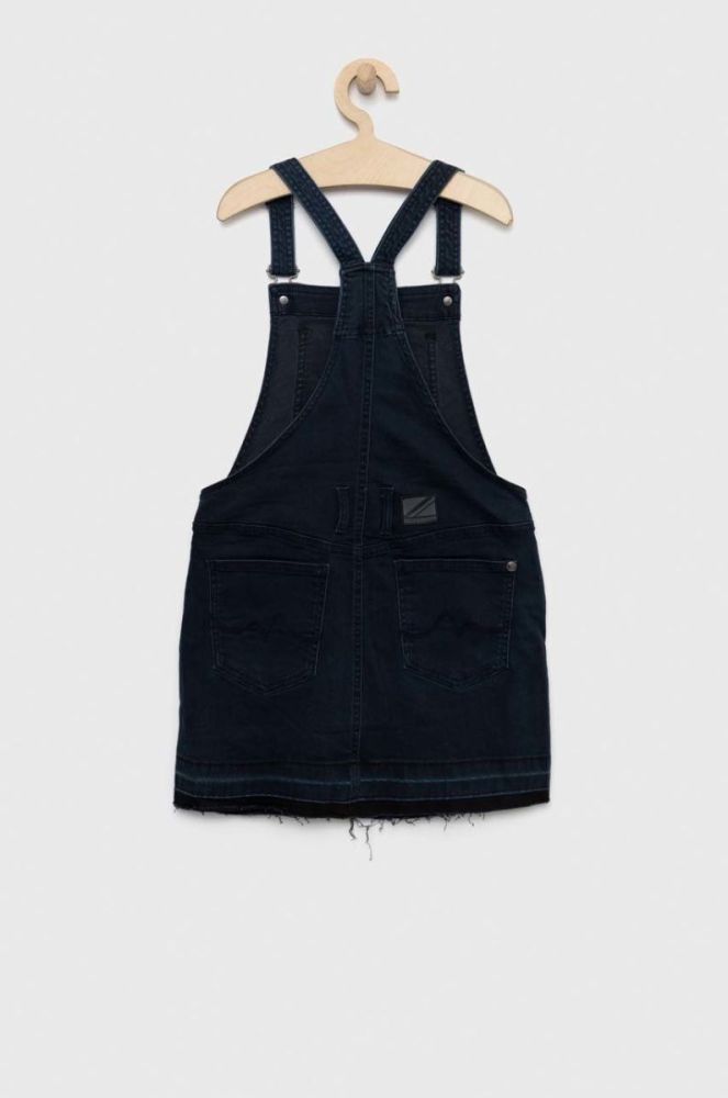 Дитяча сукня Pepe Jeans Kaia колір синій mini пряма фото 2