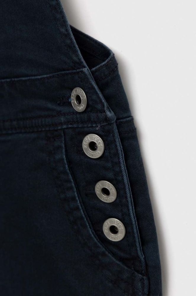 Дитяча сукня Pepe Jeans Kaia колір синій mini пряма фото 3