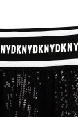 Дитяча спідниця Dkny колір чорний mini розкльошена (2698858)