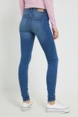Джинси Noisy May жіночі висока посадка колір блакитний (2641391)
