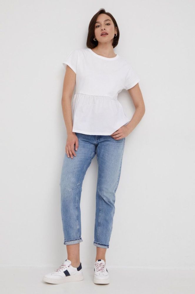 Джинси G-Star Raw жіночі висока посадка колір блакитний (2438169) фото 2