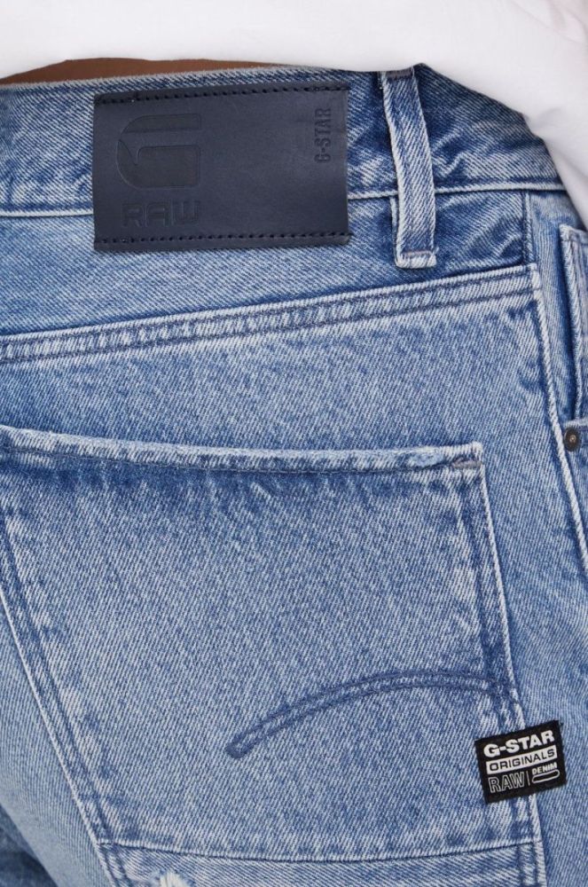 Джинси G-Star Raw жіночі висока посадка колір блакитний (2438169) фото 4