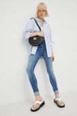 Джинси Tiger Of Sweden жіночі середня посадка колір блакитний (2481336)