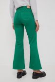 Джинси Pepe Jeans жіночі висока посадка колір зелений (2448596)