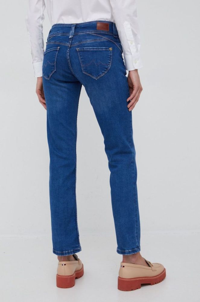 Джинси Pepe Jeans жіночі середня посадка колір блакитний (2486197) фото 3