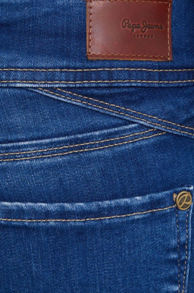 Джинси Pepe Jeans жіночі середня посадка колір блакитний (2486197) фото 4