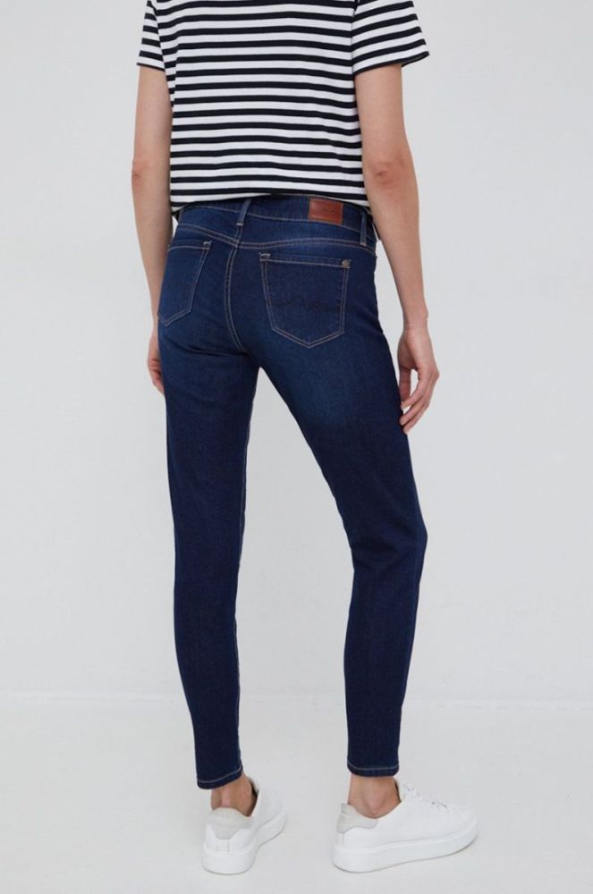 Джинси Pepe Jeans жіночі середня посадка колір темно-синій (2486206) фото 3