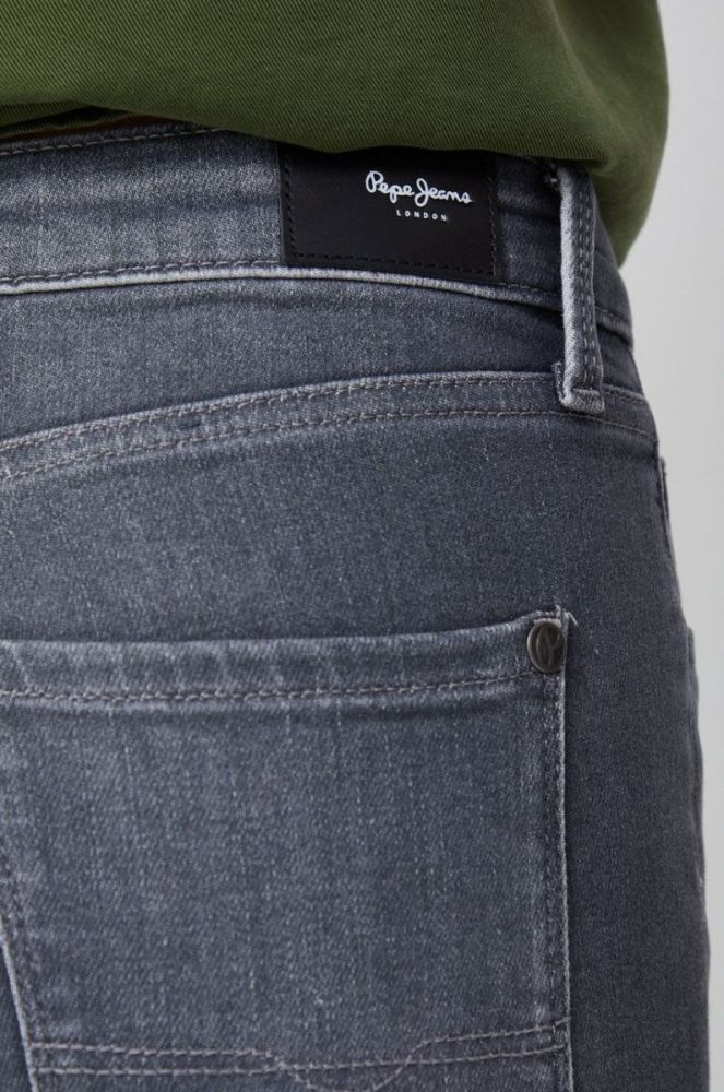 Джинси Pepe Jeans жіночі висока посадка колір сірий (2569481) фото 4