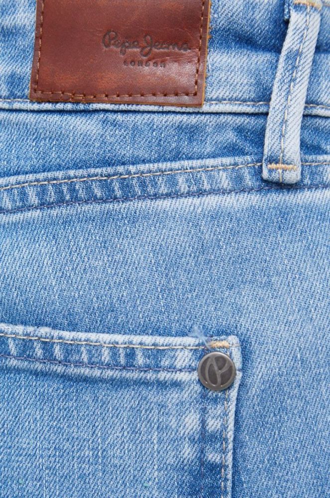 Джинси Pepe Jeans жіночі середня посадка колір блакитний (2498266) фото 4
