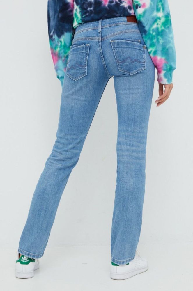 Джинси Pepe Jeans жіночі висока посадка колір блакитний (2481366) фото 3