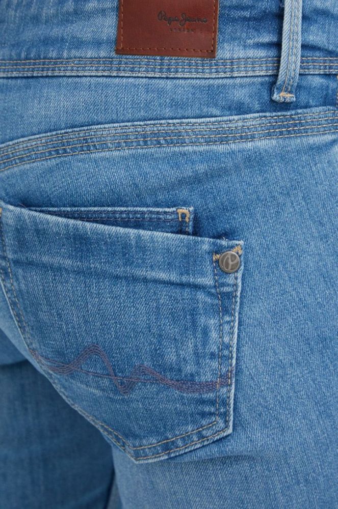 Джинси Pepe Jeans жіночі висока посадка колір блакитний (2481366) фото 4