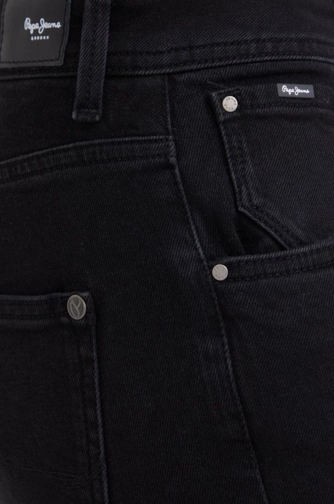 Джинси Pepe Jeans жіночі висока посадка колір чорний (2443633) фото 4