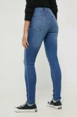 Джинси Only Rain жіночі висока посадка колір блакитний (2832366)