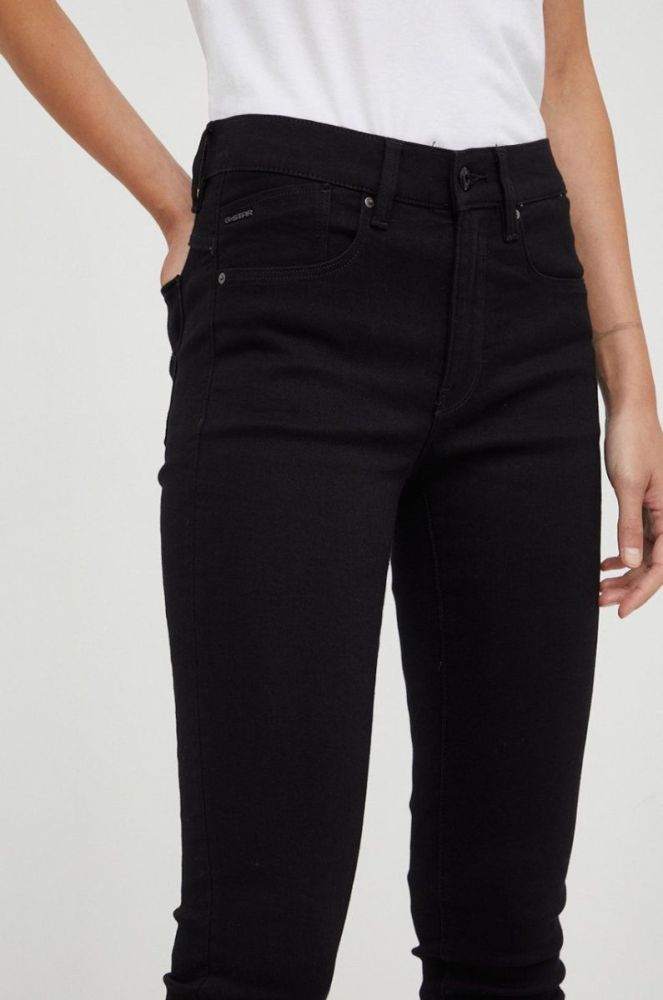 Джинси G-Star Raw жіночі висока посадка колір чорний (2629342) фото 4