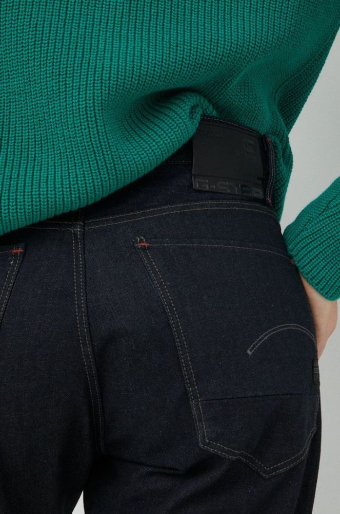 Джинси G-Star Raw жіночі висока посадка колір темно-синій (2670400) фото 4