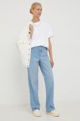 Джинси Wrangler Mom Relaxed Akua жіночі висока посадка колір блакитний