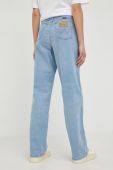 Джинси Wrangler Mom Relaxed Akua жіночі висока посадка колір блакитний