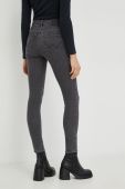 Джинси Wrangler High Skinny Driveway жіночі висока посадка колір сірий