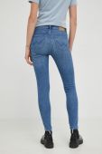Джинси Wrangler High Rise Skinny Heath жіночі висока посадка колір блакитний