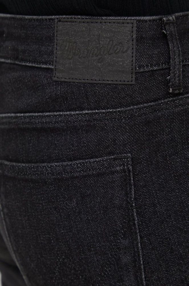 Джинси Wrangler жіночі висока посадка колір чорний (2657988) фото 4