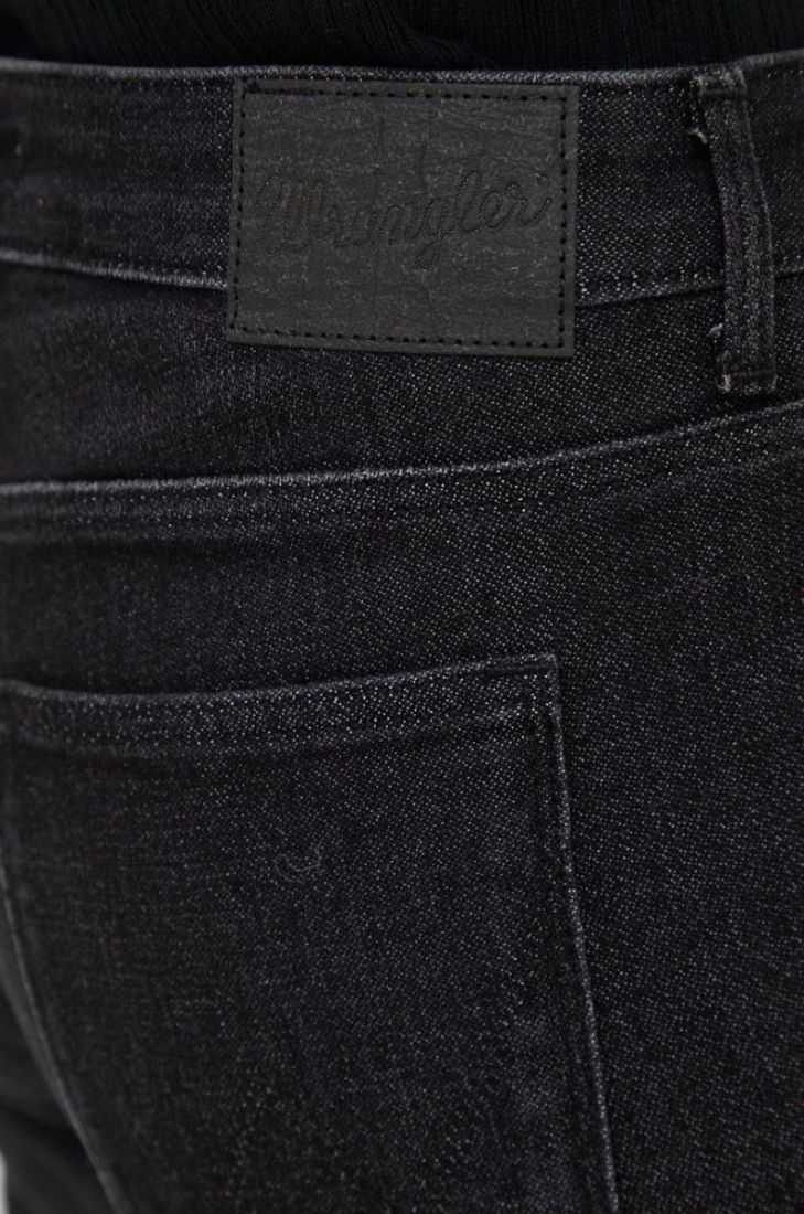 Джинси Wrangler жіночі висока посадка колір чорний (2657988)