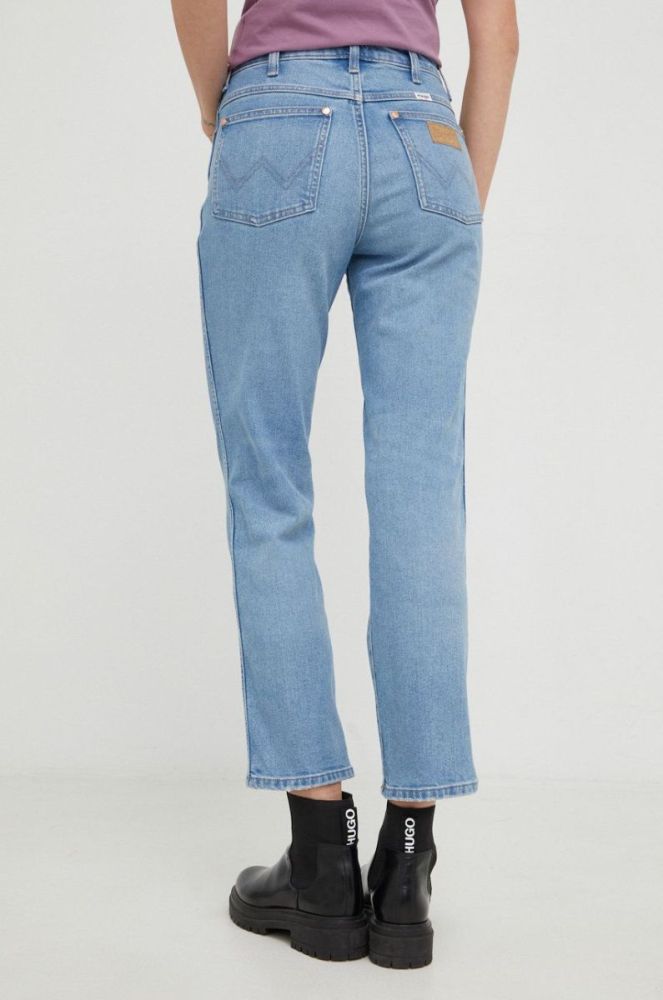 Джинси Wrangler Wild West Mauna жіночі висока посадка колір фіолетовий фото 3
