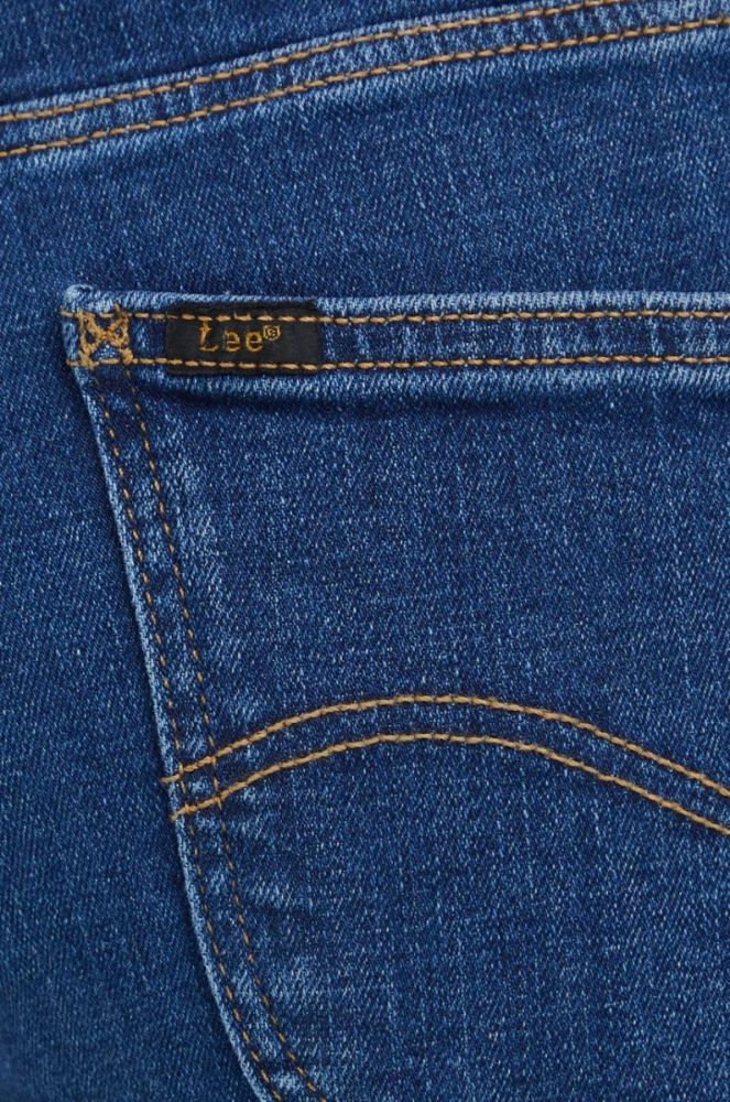 Джинси Lee Marion Straight Clear Indigo жіночі середня посадка колір блакитний фото 4