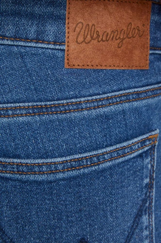 Джинси Wrangler Bootcut Camellia жіночі висока посадка колір блакитний фото 5