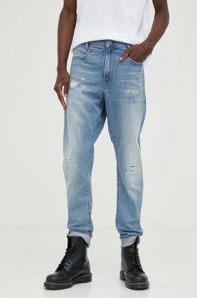 Джинси G-Star Raw D-Staq чоловічі колір блакитний (3386894) фото 2