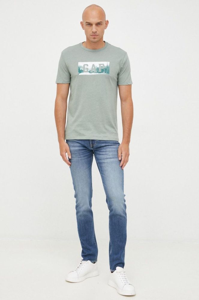 Джинси Guess чоловічі колір блакитний (2537465) фото 2